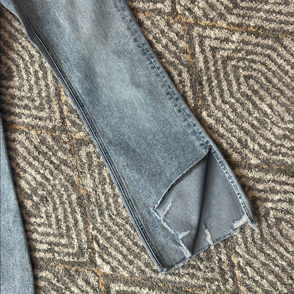 Flying Monkey Light Wash Button-Fly Flare Jeans - Picture 4 of 9
